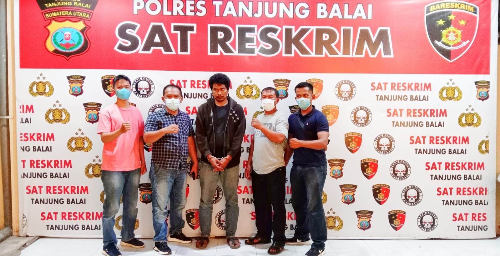 Sat Reskrim Polres Tanjung Balai Amankan Pelaku Percobaan Pemerasan dan Pengancaman Viral di Medaos