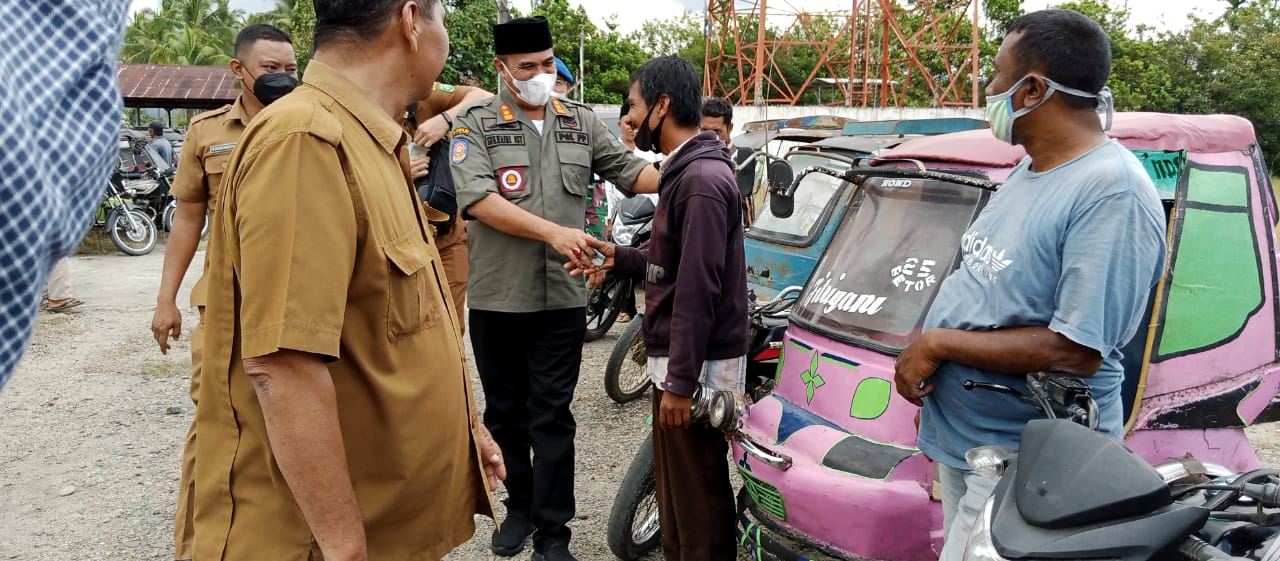 Gaji ke 3 Bupati Madina Diberikan kepada Abang Beca