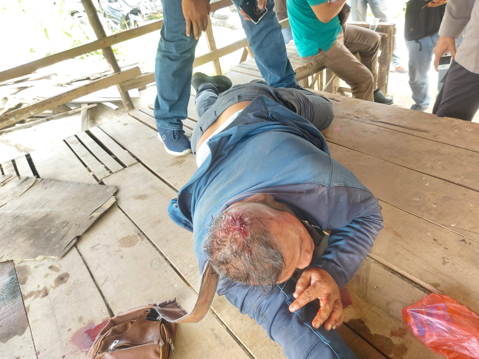 Pihak Aswad Nur Korban Penganiayaan Di Lahan Tunggorono Minta Kapolres Binjai Segera Turun TanganÂ 