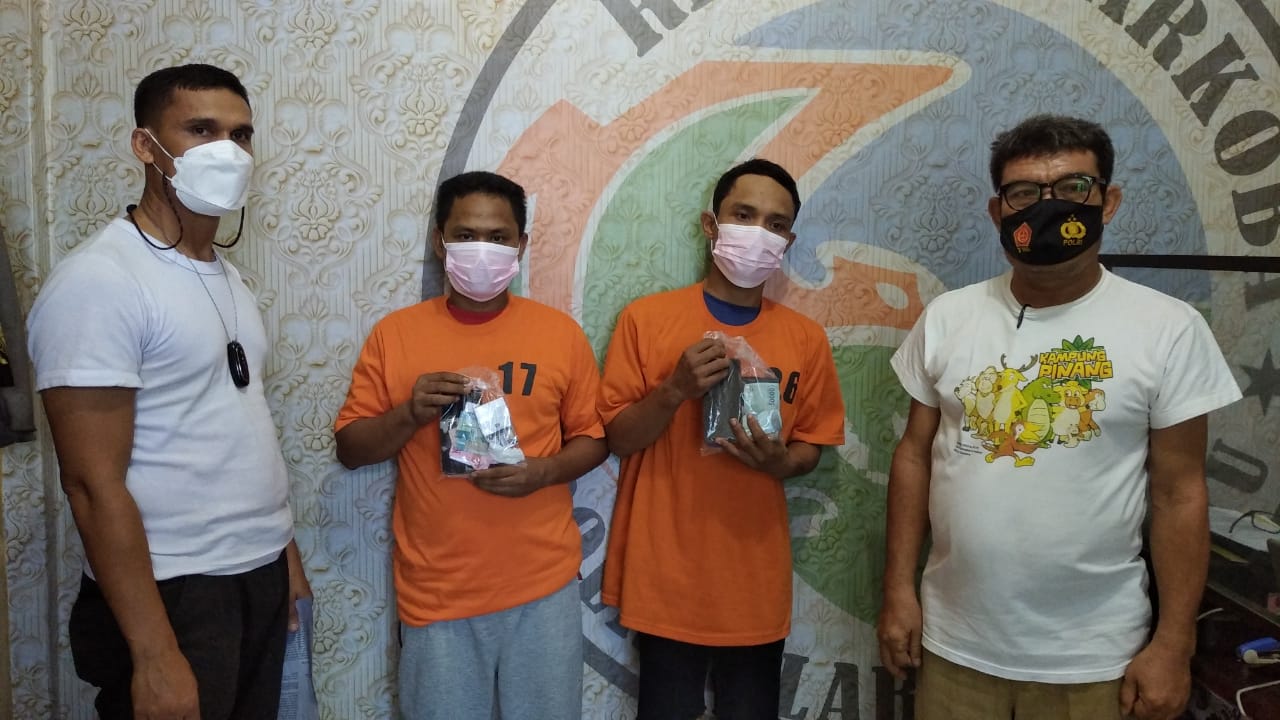 Meski Diwarnai Aksi Dilempari Batu, Sat Narkoba Polres Labuhan Batu Berhasil Tangkap Bandar Shabu