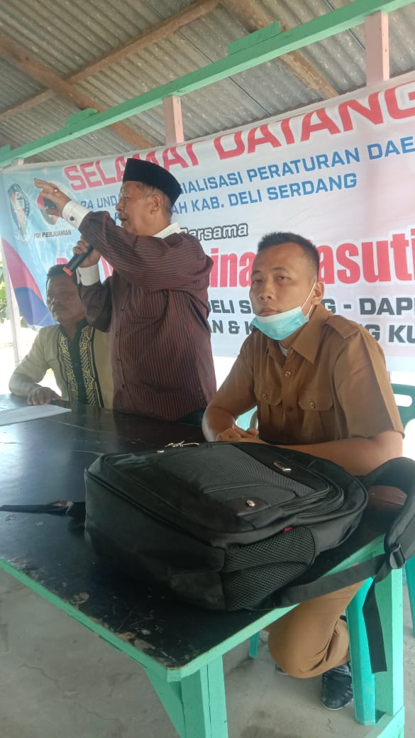 SOSIALISASI PERDA NO 6 THN 2020 BERJALAN SUKSES