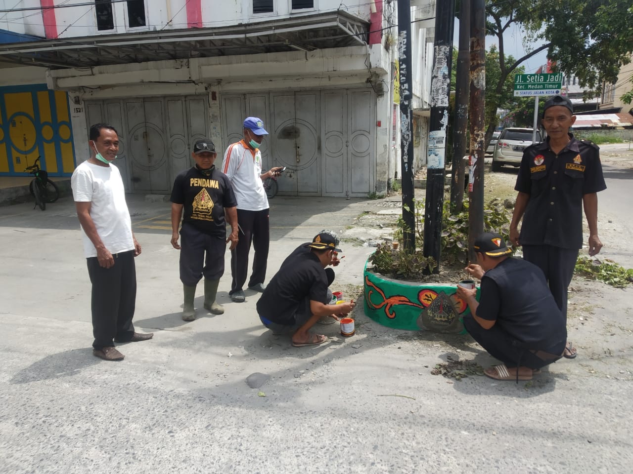 Pendawa Medan Perjuangan - Medan Timur Bangun Taman Kota