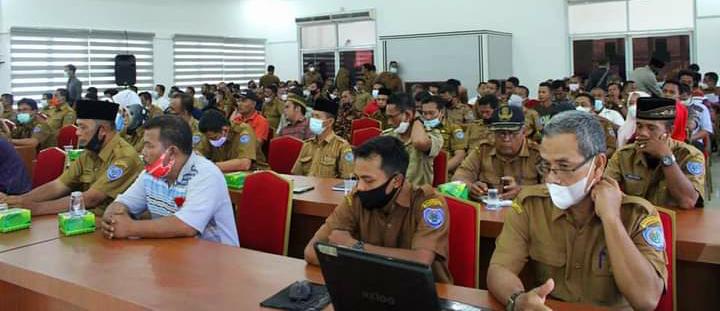 Sekdakab Labuhanbatu Pimpin Rapat Sosialisasi Penerapan PP No 11 Tahun 2021 dan Permendes