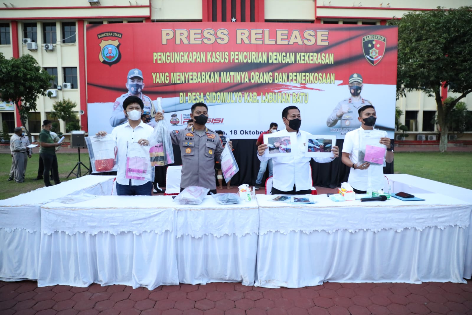 Tempo 24 Jam, Polda Sumut Ungkap Kasus Pemerkosaan dan Pembunuhan