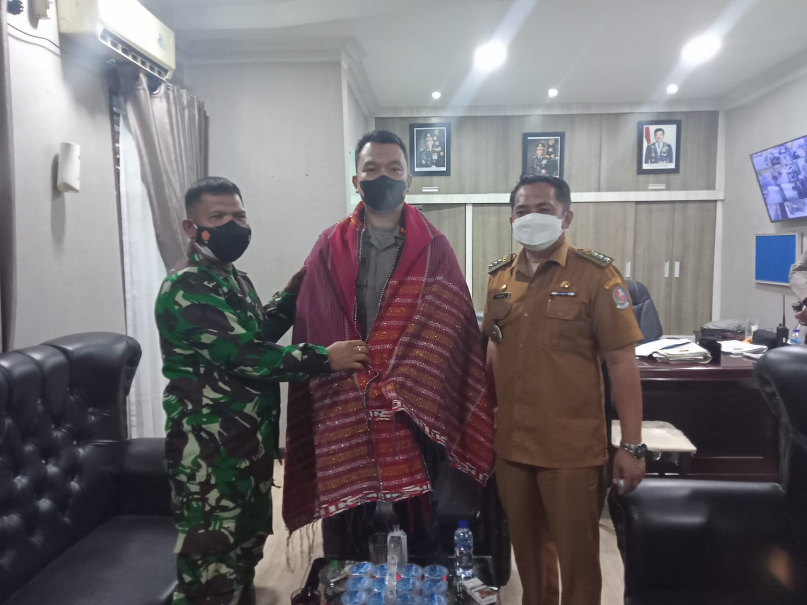 Dan Ramil Percut Sei Tuan dan Camat Percut Sei Tuan Silaturahmi ke Polsek Percut Sei Tuan