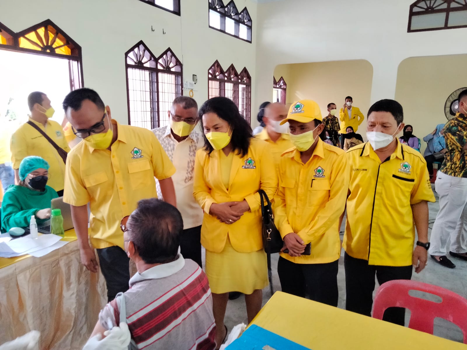 Pemberian Vaksin 1000 Dosis Bukti Keperdulian Golkar Ke Masyarakat