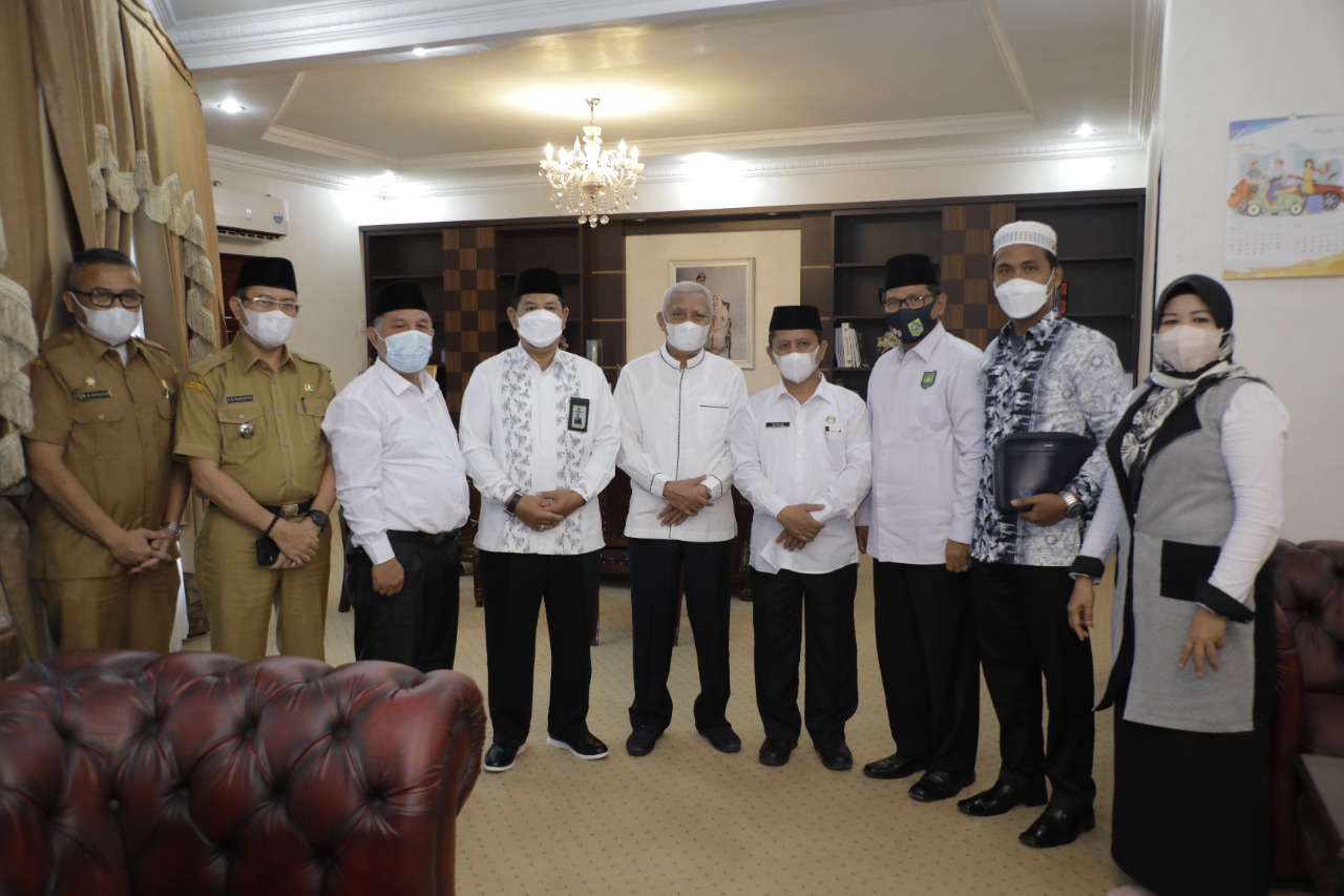 Panitia HSN ke-6 Kabupaten Asahan Audensi Dengan Bupati Asahan
