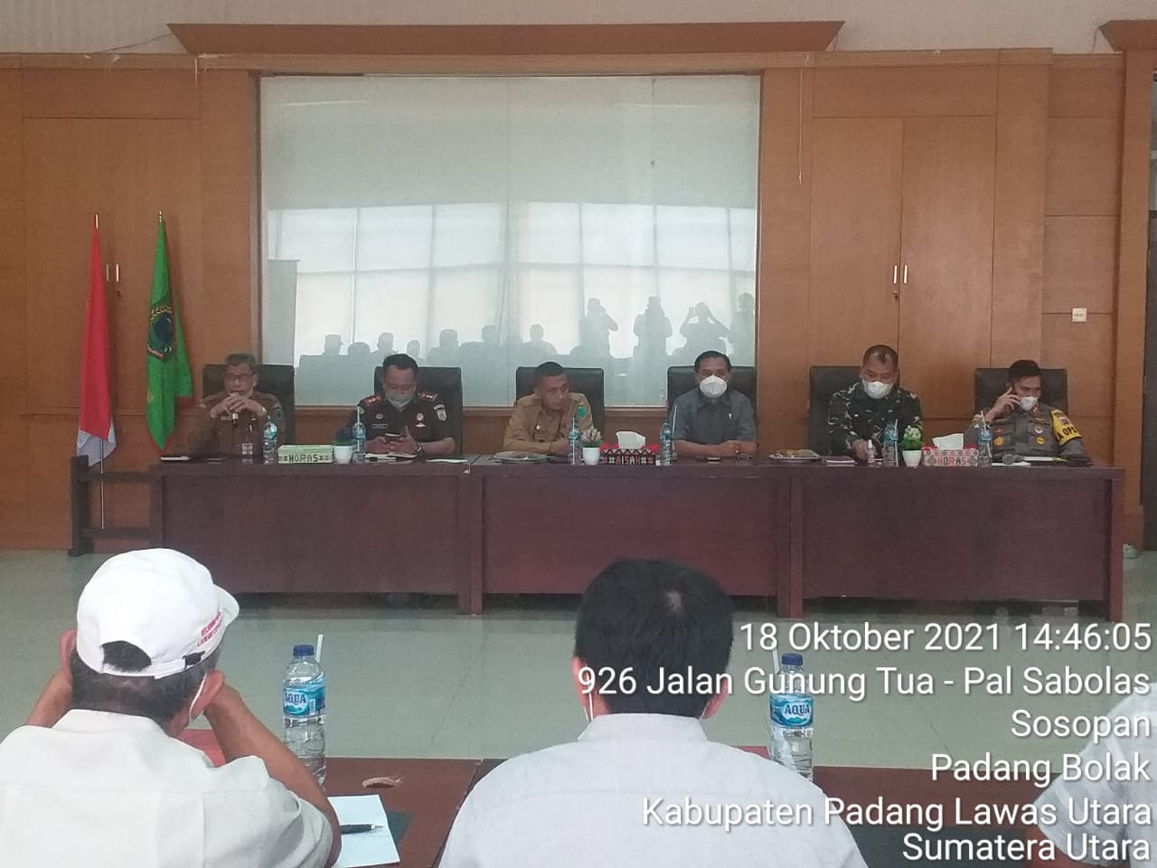 Bupati Paluta - Dandim 0212/TS Bersama Kapolres Tapsel Redam Konflik Antar Desa