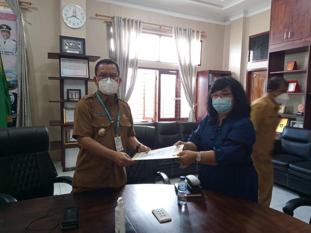 Bupati Toba Poltak Sitorus Disinyalir Sepele Terhadap Program K3 yang disampaikan Ketua LSM PAKAR Prov. Sumut