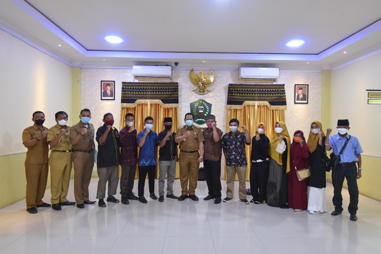 Walikota Padangsidimpuan, Irsan Efendi Nasution Terima kunjungan pengurus DPD Partai Ummat