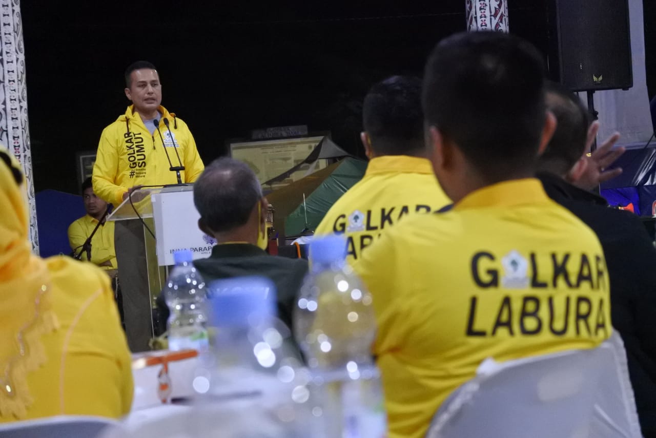 Puncak HUT ke-57 Partai Golkar Sumut, Musa Rajekshah: Ayo Kita Lari Kencang