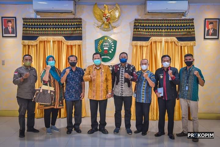 Walikota Irsan Nasution Terima Audiensi Kepala Stasiun LPP RRI Sibolga
