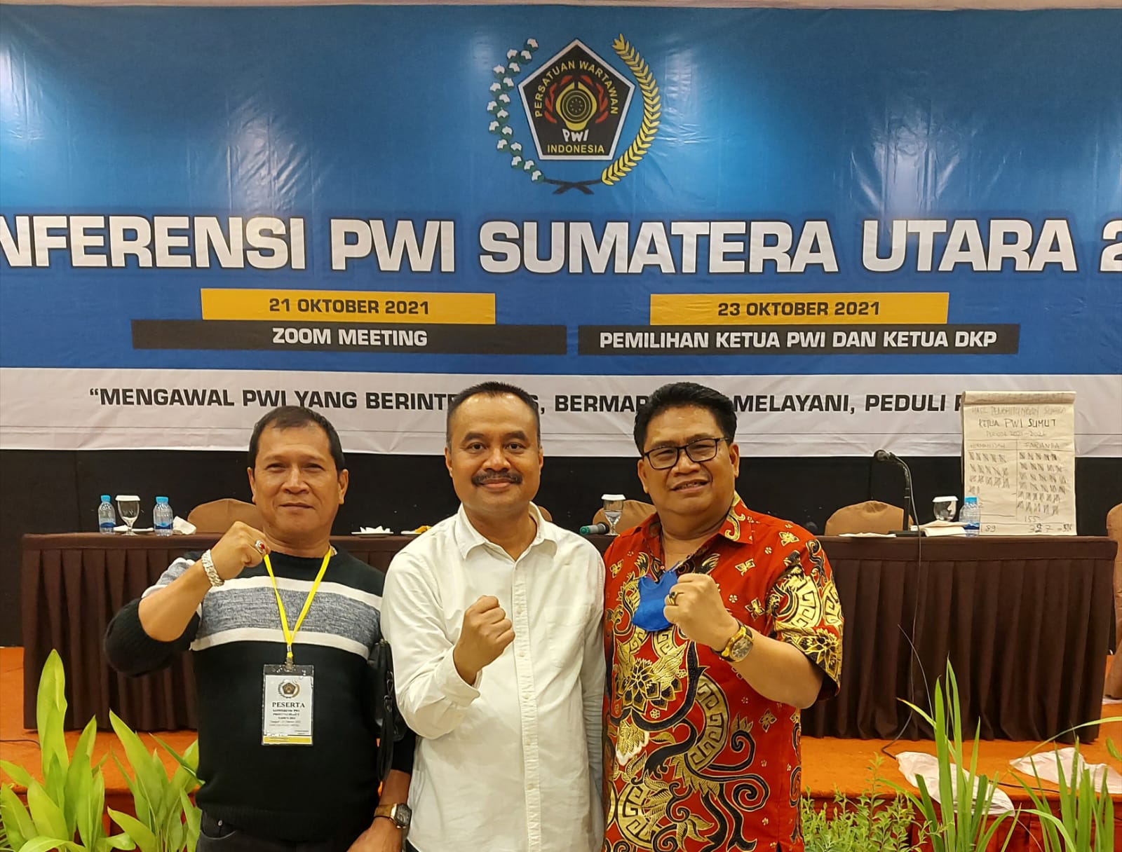 Ketua JMSI Sumut : Selamat Kepada Farianda Putra Sinik Ketua PWI Sumut dan M Syahrir Ketua Dewan Kehormatan Terpilih 2021 - 2026