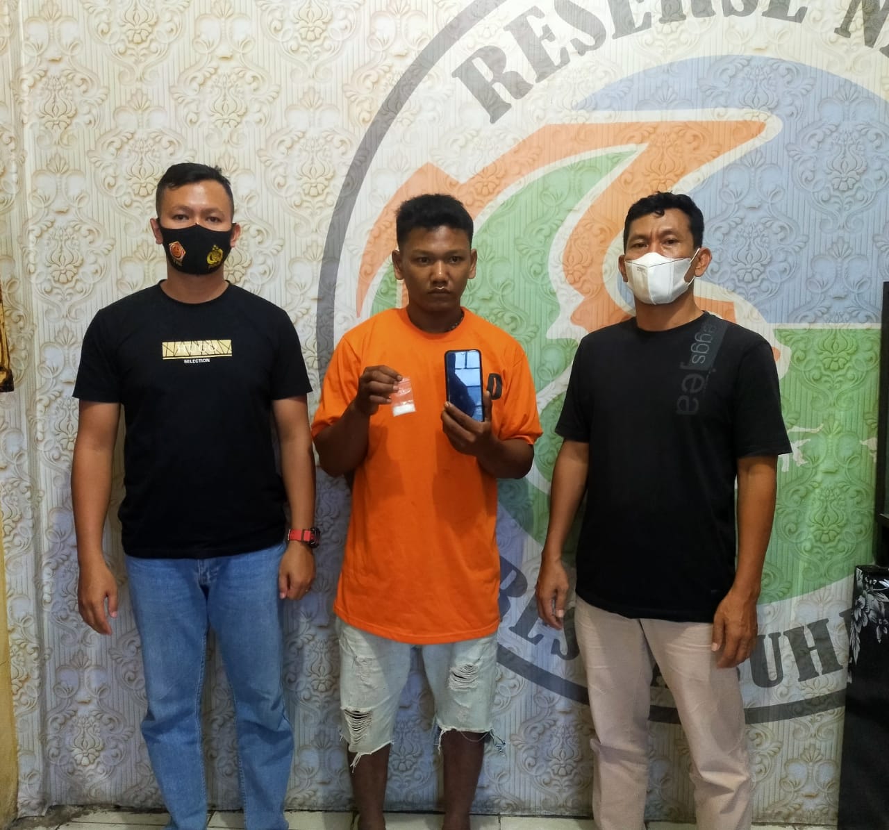 Sat Narkoba Polres Labuhan Batu Bekuk Pria Pengedar Shabu