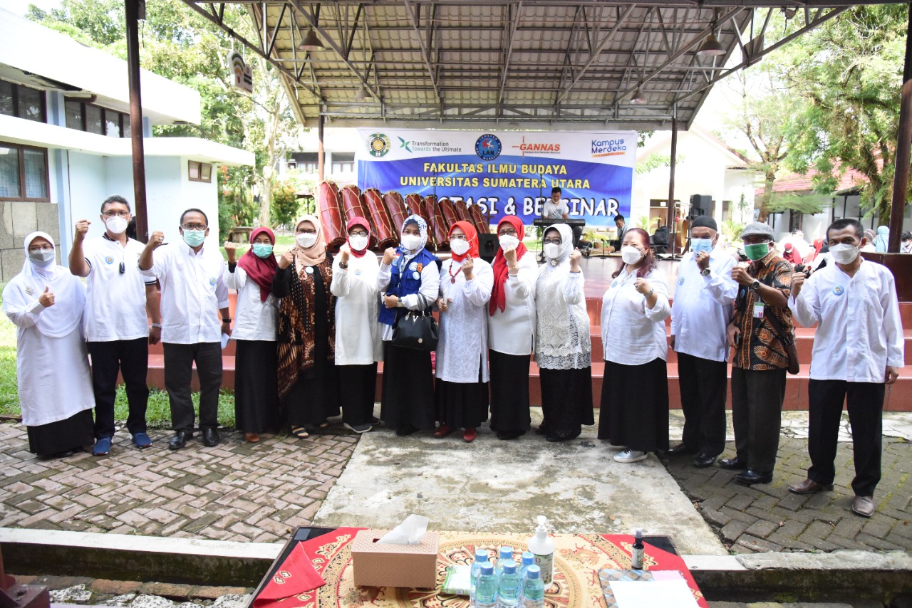 FIB USU Deklarasi Anti Narkoba, Komitmen Berprestasi dan Bersinar