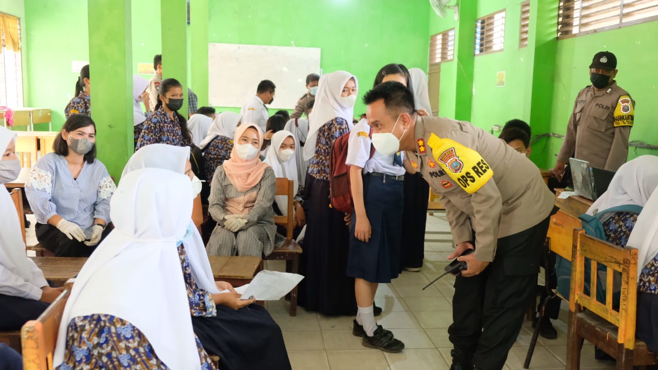 Vaksinasi dan Bhakti Sosial Pengabdian 31 Thn Akabri 90 hari ke-2 di Kota Tanjung Balai