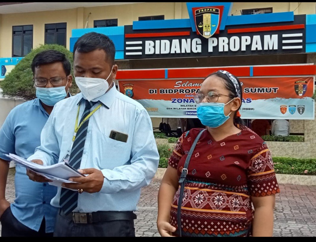 Ibu Hamil Adukan Polsek Medan Sunggal ke Bid Propam Polda Sumut