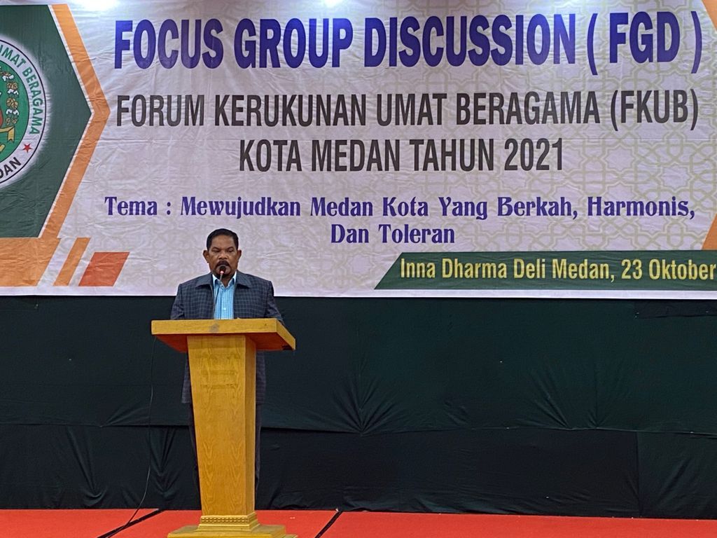 Rahudman: Kerukunan Umat Beragama Modal Kota Medan