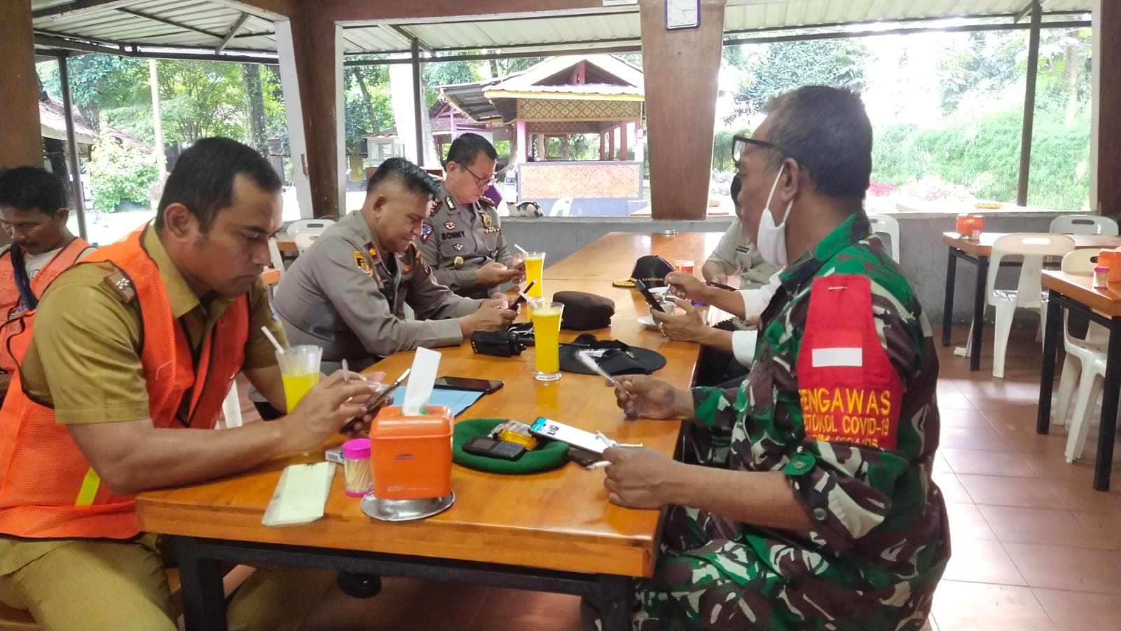 Antisipasi Longsor Susulan di Sembahe, Sat Lantas Polrestabes Medan Berencana Bersihkan Tebing dan Penebangan Pohon