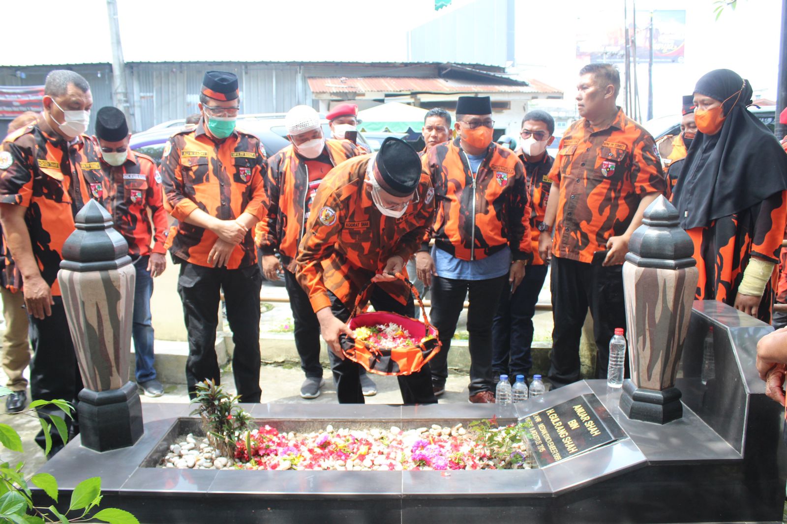 Ziarah Kubur Kel Alam Tokoh Pemuda Pancasila, Rangkaian HUT PP Ke-62