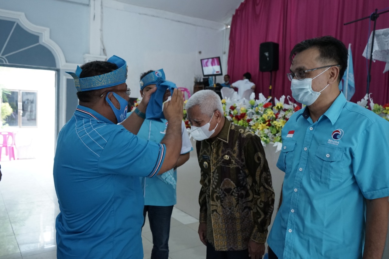 Bupati Asahan Hadiri Pelantikan H. Syamsul Qodri Marpaung, Lc Resmi Jadi Ketua DPD Partai Gelora Indonesia Kabupaten Asahan