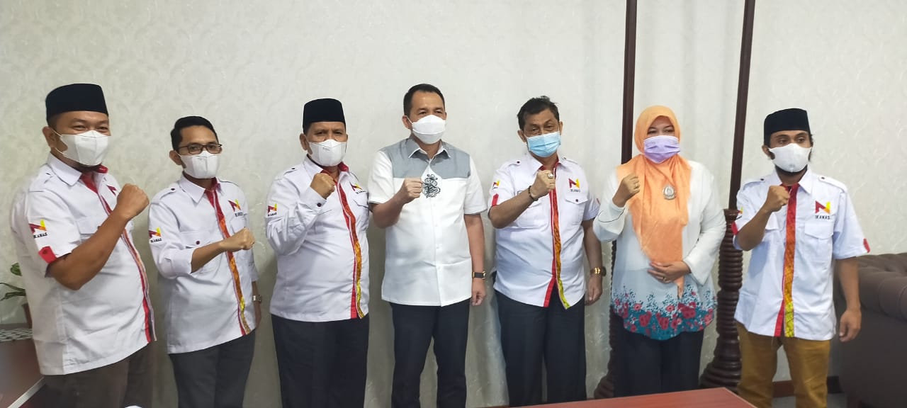 DPD IKANAS SUMUT Audiensi dengan Wakil Ketua DPRD SUMUT IRHAM BUANA NASUTION
