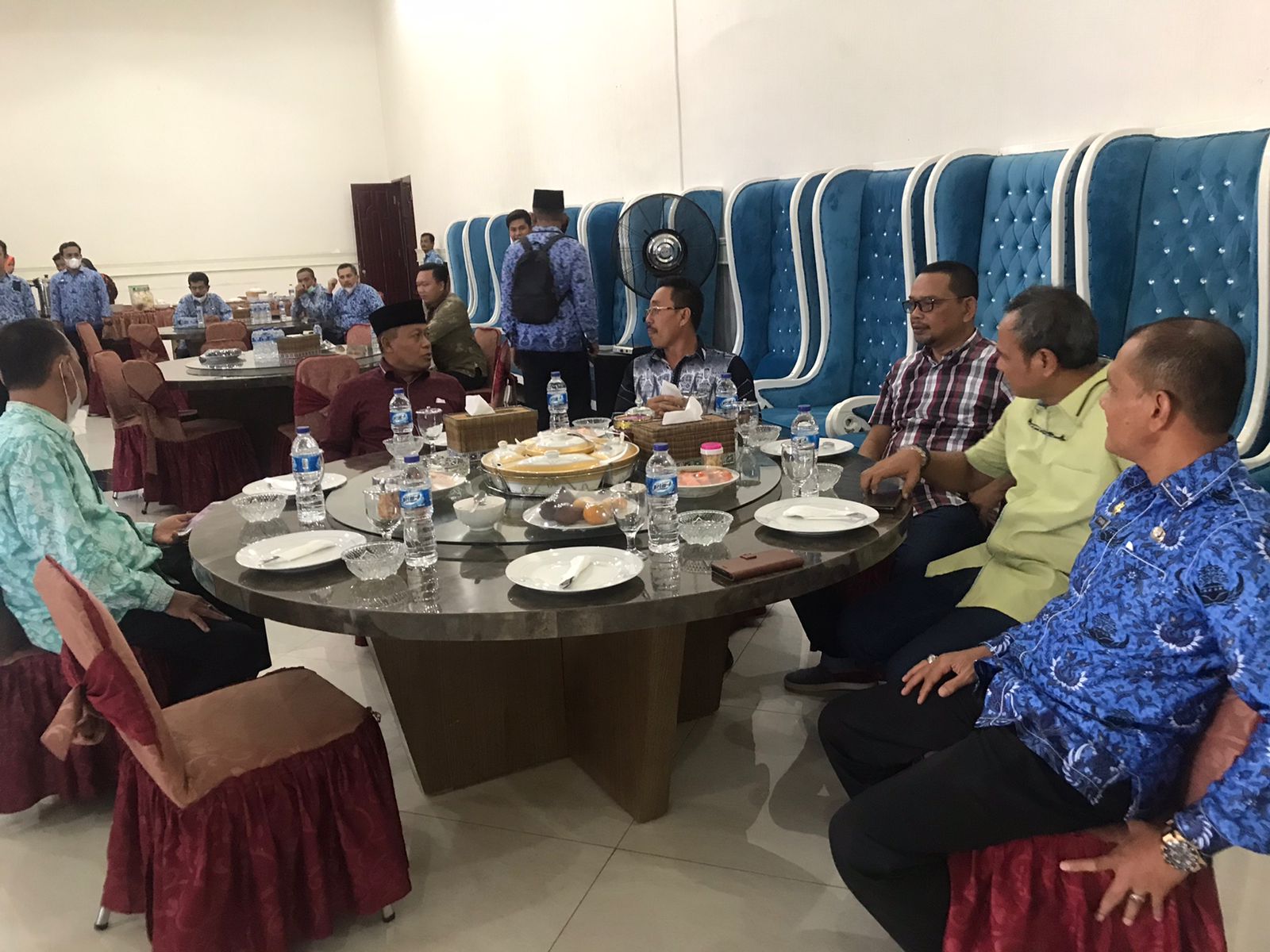 Bupati Labusel Terima Kunjungan Silaturahmi Plt Walikota Tanjung Balai