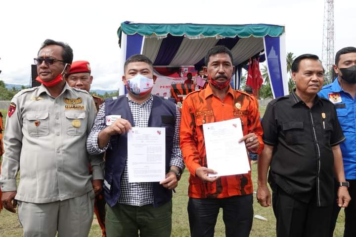 Dukung Donor Darah, PMI MoU dengan MPC Pemuda Pancasila Paluta