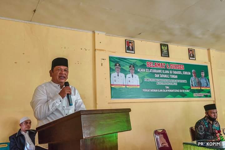 Hadiri Silaturahmi Ulama Se-Tabagsel, Sibolga dan Tapteng, Walikota Irsan Nasution : Siap Bergandeng Tangan Dengan Ulama