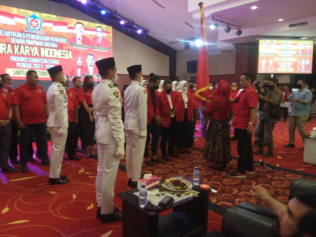 Ketua Umum Depinas WKI Lantik Lembaga Konsentrasi, Sangkot Sirait : Kader Jangan Tidur