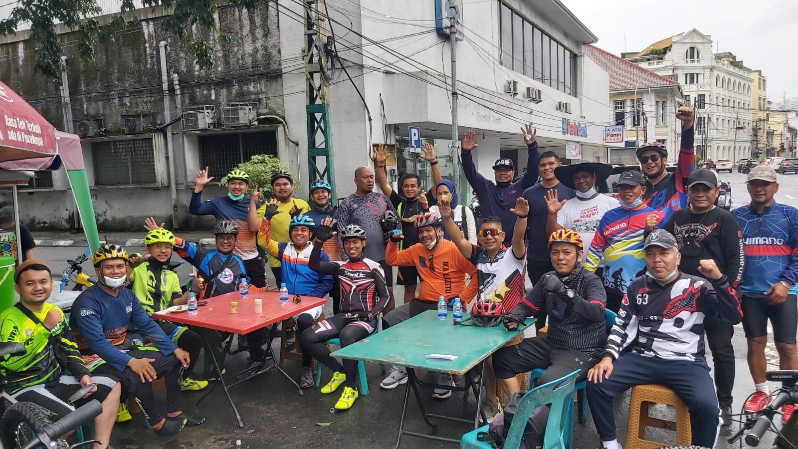Gowes Pasar Sehat PUD Pasar Medan, Sarana Perkuat Imun Tubuh dan Pererat Silaturahmi