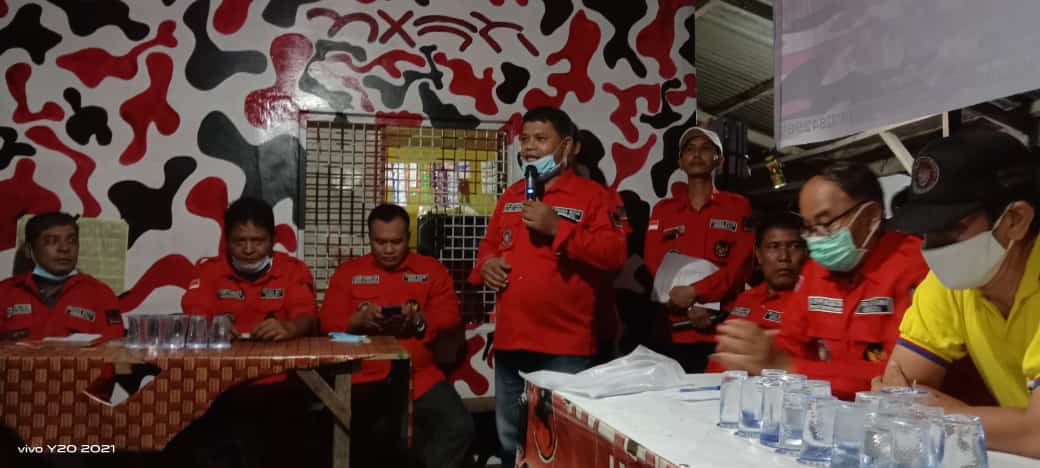 Kawansius Silalahi Terima Mandat Ketua Ranting PBB Kelurahan Sei Putih BaratÂ 