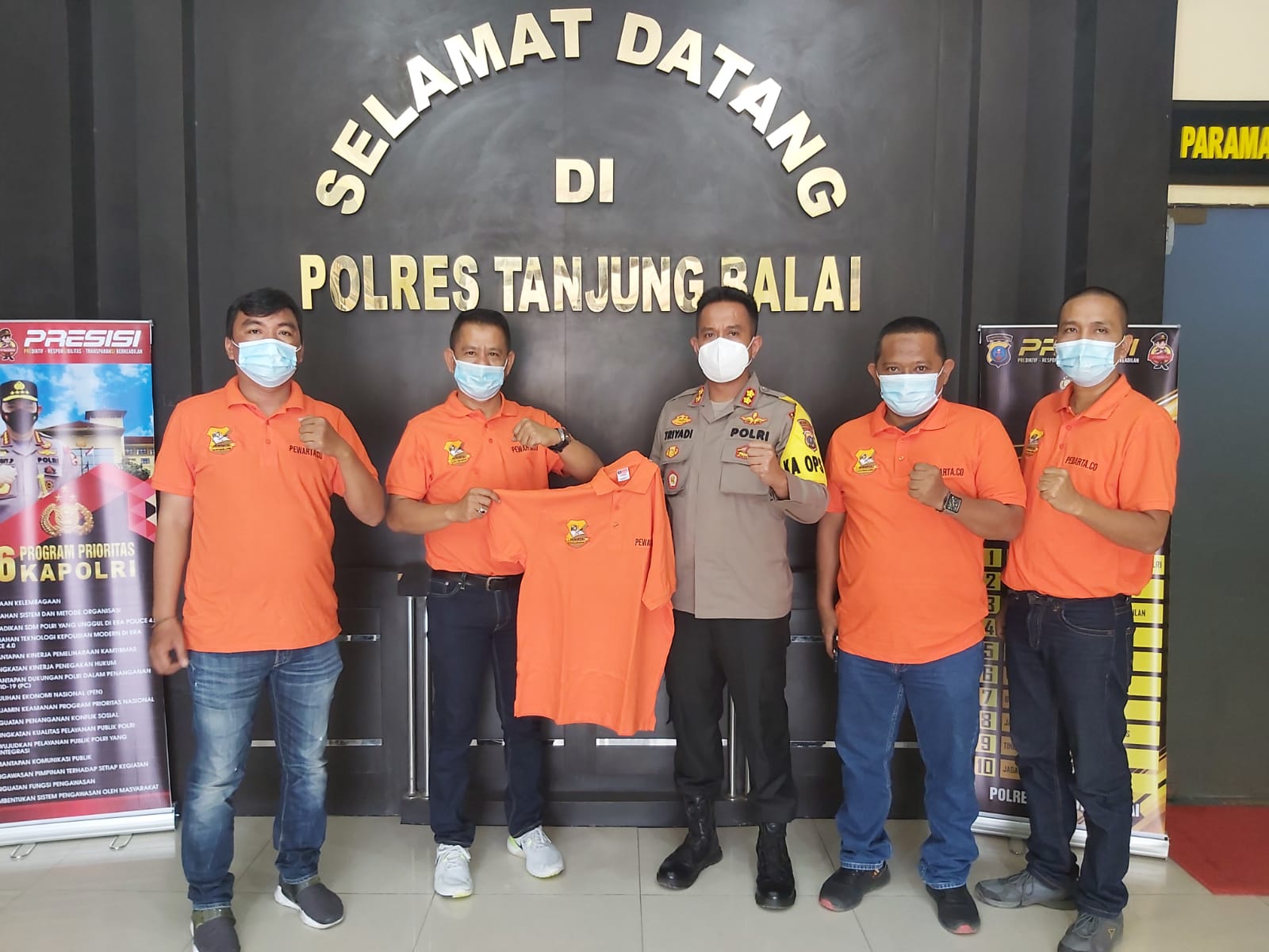 Kapolres Tanjung Balai AKBP Triyadi SIK MH : Kota Tanjung Balai Menuju Level I