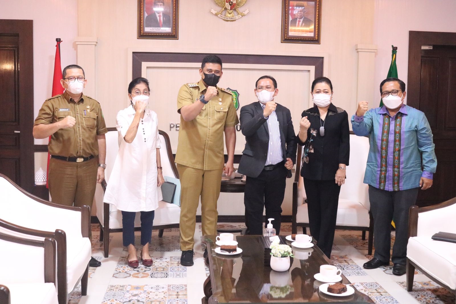 Pengurus Gereja HKBP Sudirman Dukung Kebijakan Bobby Pakaian Khas Daerah