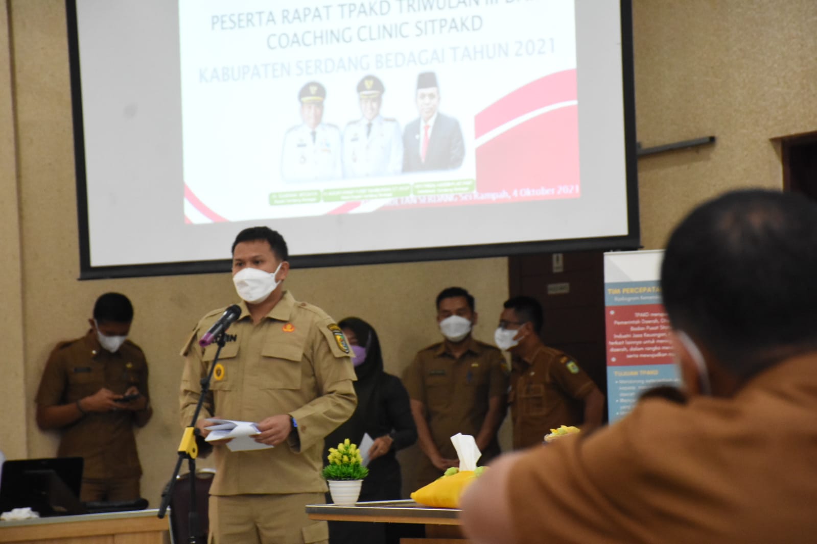 TPAKD Sergai Gelar Rapat Triwulan III