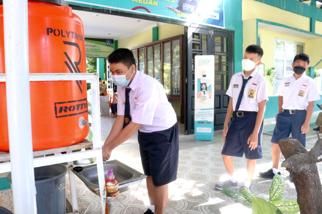 Pemko Medan Mulai Laksanakan PTM untuk SMP