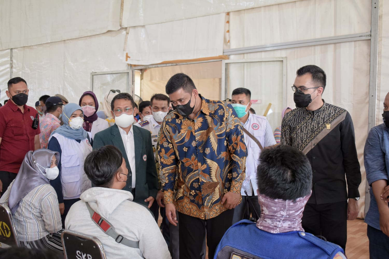 Vaksinasi Capai 65,25 Persen, Bobby Nasution Semakin Kuat Pulihkan Ekonomi Kota Medan