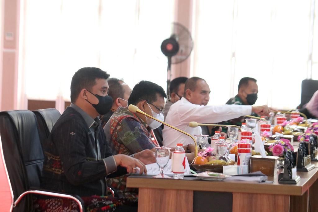 Bobby Nasution Rapat Pengendalian Tindak Lanjut Covid-19, Ini Katanya