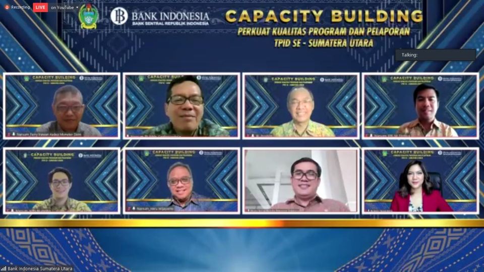BI Sumut Sukses Selenggarakan Capacity Building Road to TPID Awards 2022