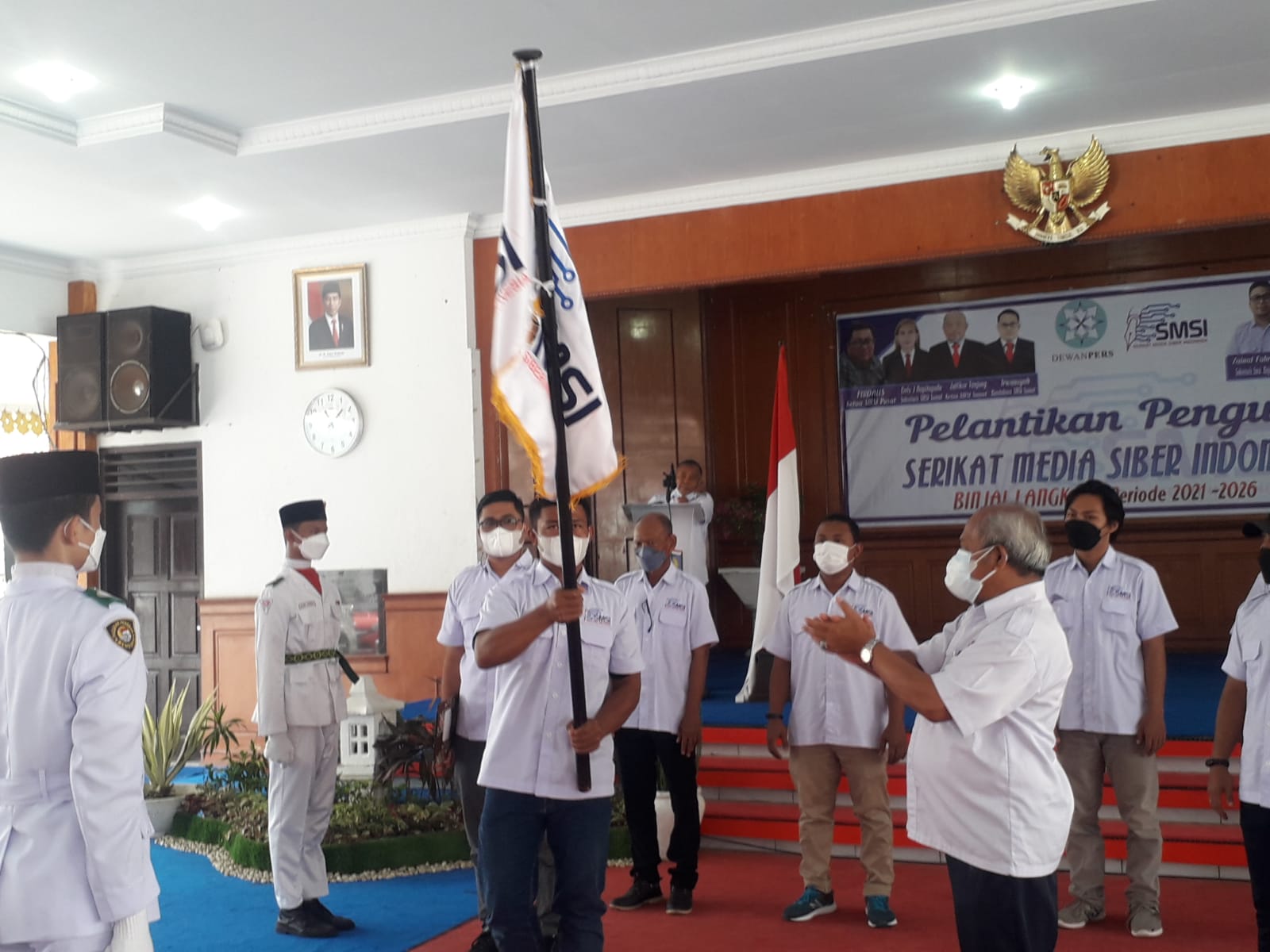 Pengurus SMSI Binjai - Langkat Dilantik