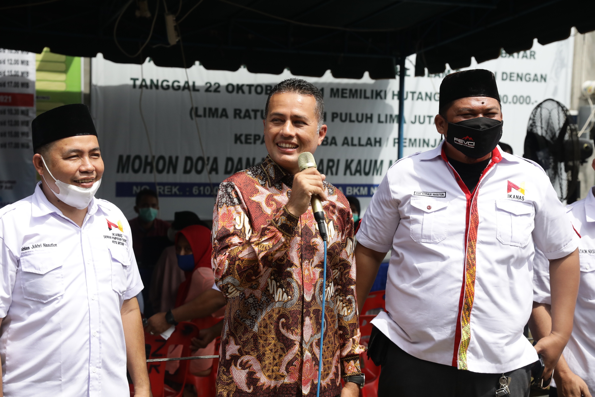 Tembus 1.000 Pendaftar,  Musa Rajekshah Apresiasi Vaksinasi IKANAS Medan