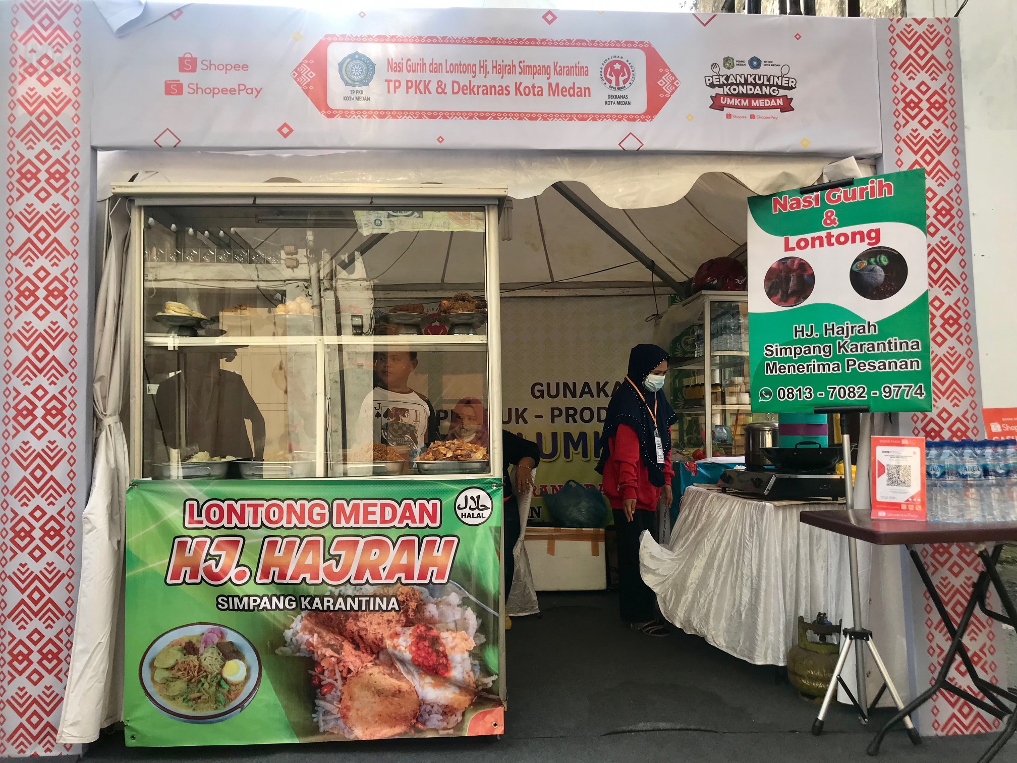 Pantang Menyerah Menghadapi Pandemi, Kisah Pebisnis Tumbuhkan Usaha Nasi Gurih dan Lontong Khas Medan