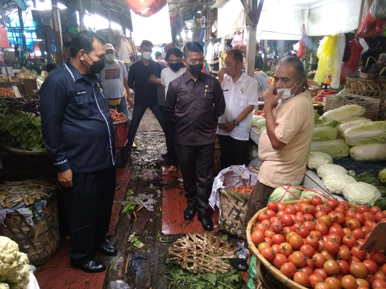 Atasi Kebersihan Pasar Kemiri, PUD Pasar dan Kecamatan Medan Kota Siap Berkolaborasi