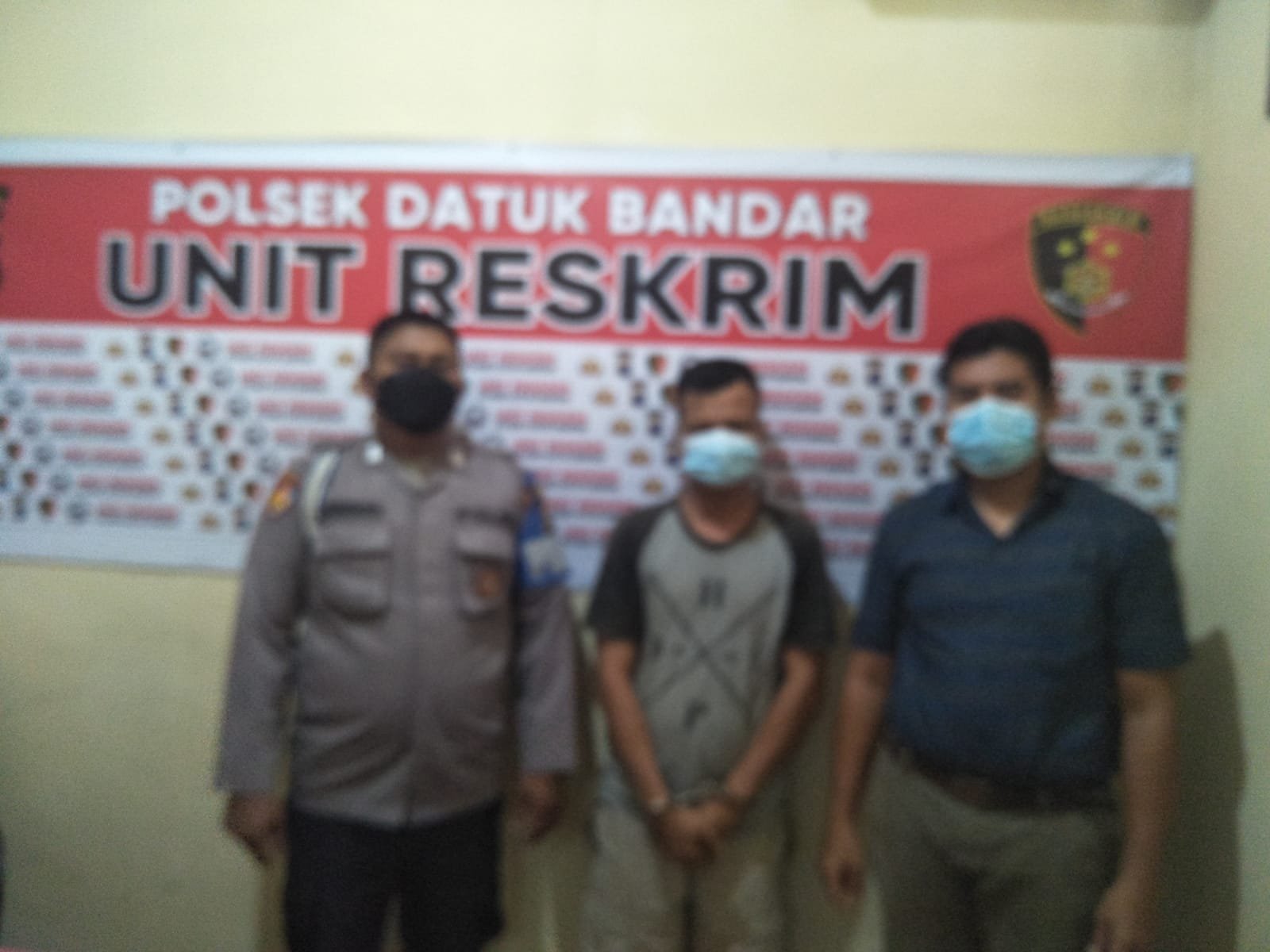 Sat Reskrim Polres Tanjung Balai Amankan Pelaku Pencurian yang Terekam CCTV