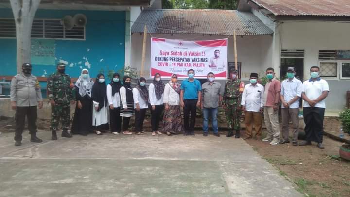 Dinkes Bersama PMI dan SMK Tondini Nusantara Gelqr Vaksinasi Pelajar dan Guru