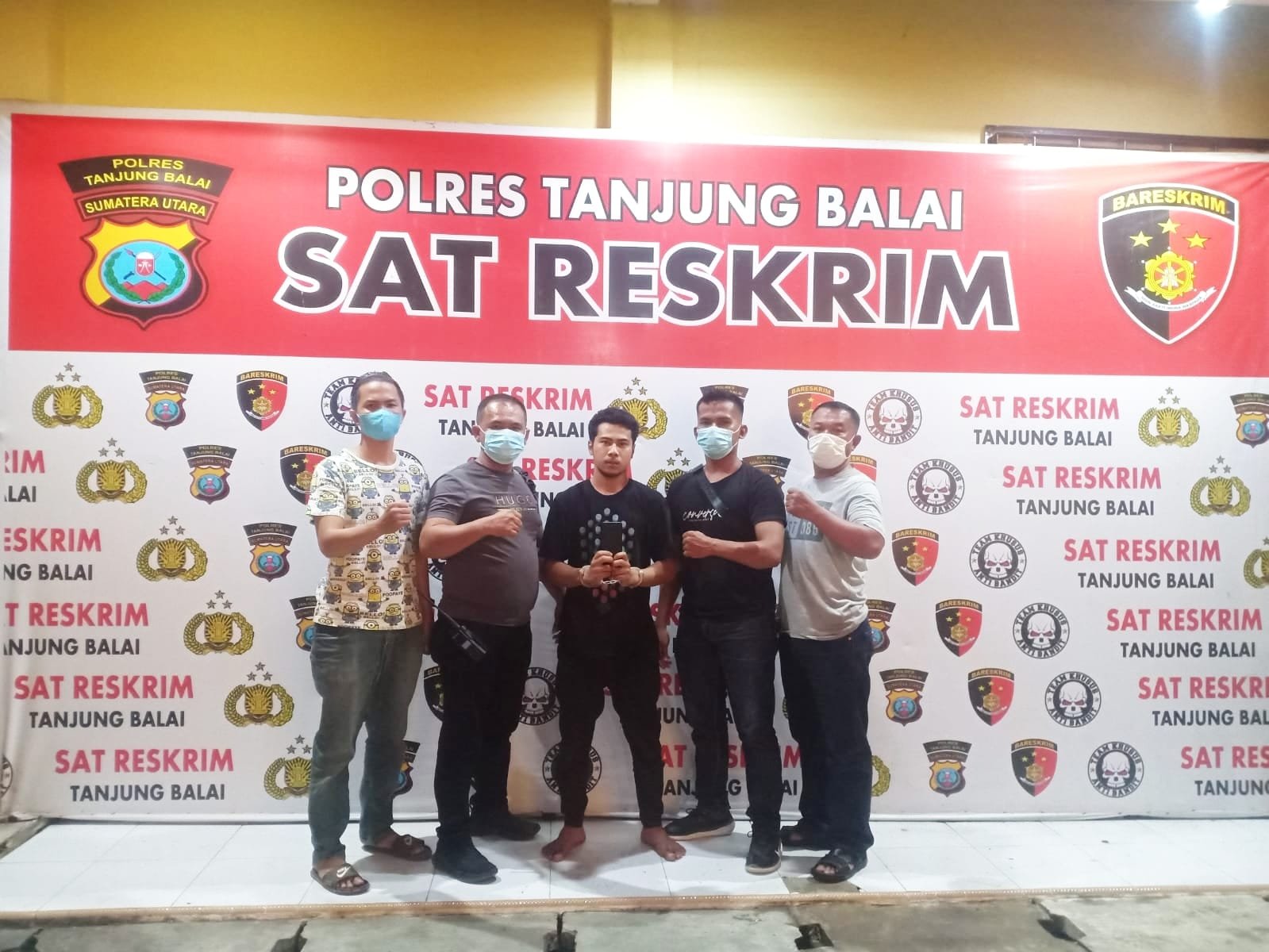 Polres Tanjung Balai Tangkap Pelaku Pencurian Hingga Korban Alami Kerugian Rp25 Juta