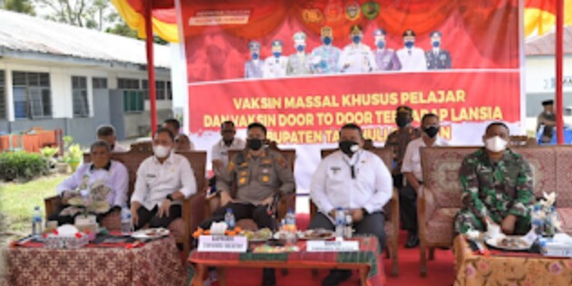 Bupati Tapsel Dolly Pasaribu Hadiri Rakor Bersama Panglima, Kapolri dan gubsu Secara Zoom Meeting
