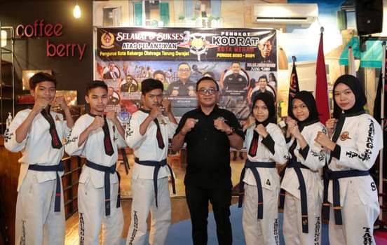 Pengkot Kodrat Medan Siap Sukseskan Latihan Bersama Atlet Tarung Derajat se-Sumut
