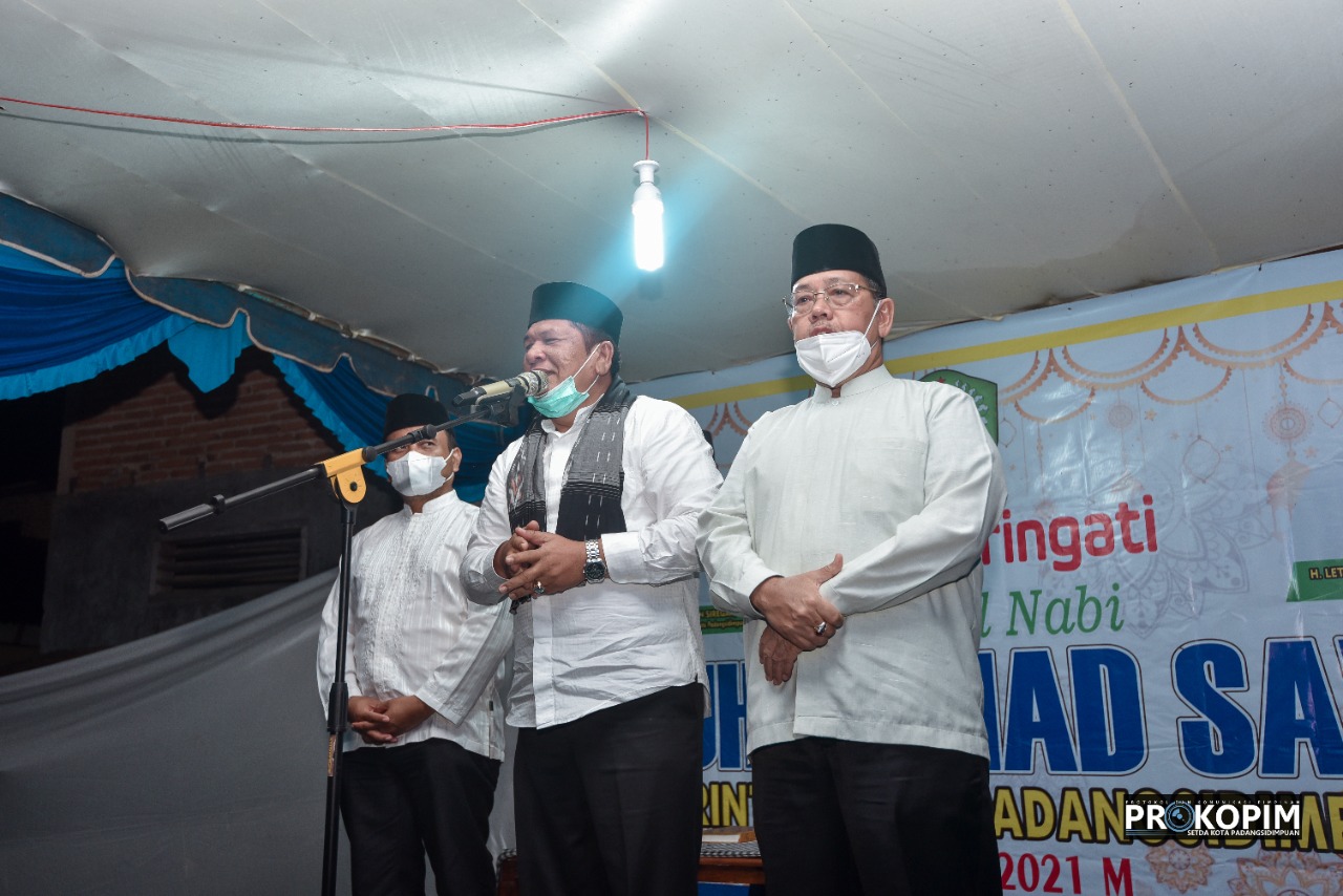 Pemkot PSP Peringati Maulid Nabi Muhammad SAW, Walikota :  Tingkatkan keimanan dan ketaqwaan