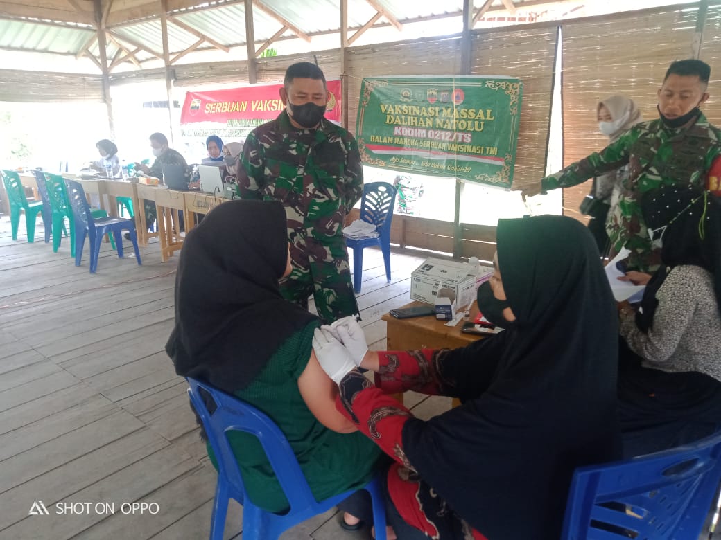 GIAT VAKSINASI KORAMIL 02 SIDIMPUAN DI YAYASAN HAJIJAH AMALIA SARI